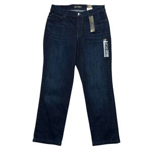 Lee Niagara Jeans Women's Size 10 Petite Relaxed Fit Mid Rise Straight Leg Denim